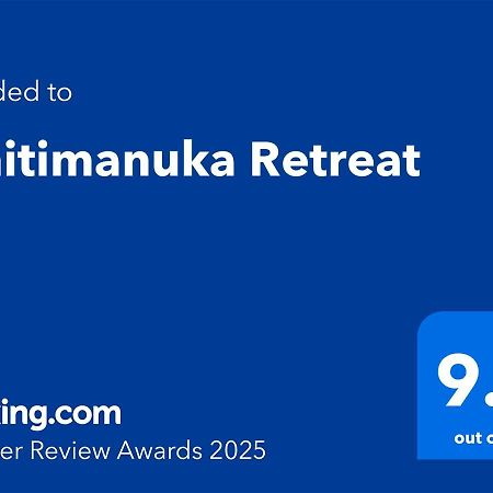 Whitimanuka Retreat Vila Martinborough Exterior foto